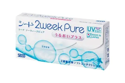 Kính áp tròng Lens Seed 2week không màu hộp